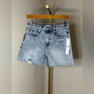 NWT HUDSON Size 25 Kass High Rise Shorts